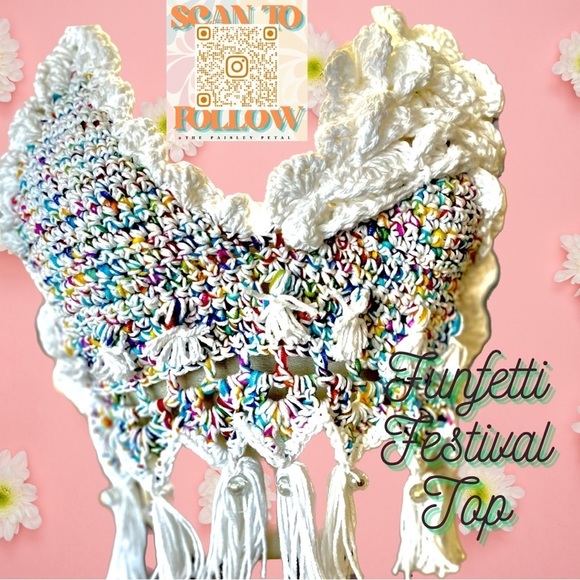 RAINBOW FESTIVAL OR BIKINI TOP - Picture 14 of 14